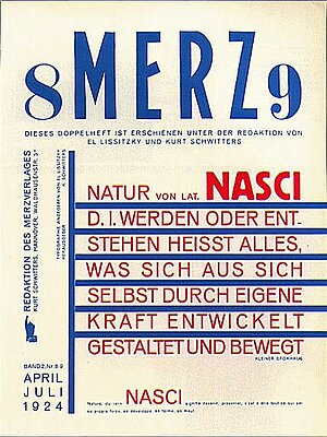 Merz Magazin von 1924