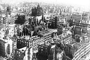 Zerstörung Dresdens