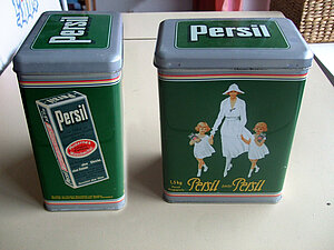 Weie Dame Persil Figur