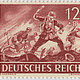 Briefmarke Infanterie Deutsches Reich