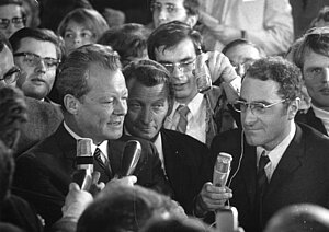 Bundeskanzler der SPD Willy Brandt
