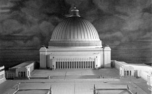 Gipsmodell Große Halle von Albert Speer