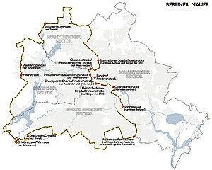 Grenzübergänge DDR Berlin