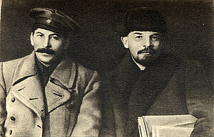 Stalin und Lenin 1919