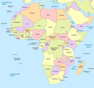 Afrika Unabhängigkeit