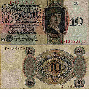 Reichsmark Schein